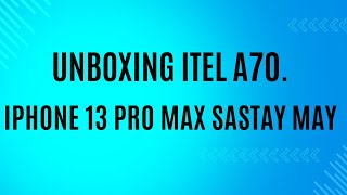 Unboxing Itel A70  itel xiaomiunboxing samsung apple oppo vivo [upl. by Irtimd]