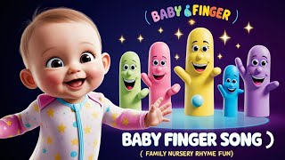 Baby Finger Family Song  Fun Kids SingAlong by Kids Vibes Cartoons [upl. by Sregor559]