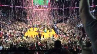 Damian Lillard hits gamewinner seriesclincher Rockets at Blazers Game 6 [upl. by Aronow304]