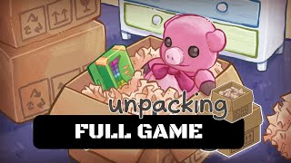 Unpacking Full Game Walkthrough Gameplay No Commentary amp Subtitles [upl. by Latonia]