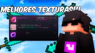 AS 3 MELHORES TEXTURAS PARA BEDWARS E SKYWARS [upl. by Lilla]