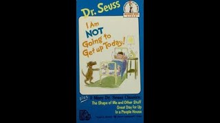 Dr Seuss Beginner Book Videos I Am Not Going To Get Up Today [upl. by Inneg]