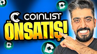 CoinList Yeni Sistem Yeni Ön Satış  Bondex [upl. by Sillig305]