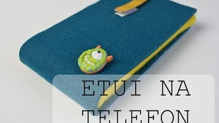 DIY  Etui na telefon w 30 minut  ZRÓB TO SAM [upl. by Serilda]