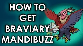 Pokemon Black and White 2 Tutorial  How to get MandibuzzBraviary [upl. by Littman509]