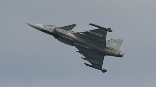 SAAB JAS 39 GRIPEN  HUNGARIAN AIR FORCE  CAORLE AIR SHOW 2024 PROVE [upl. by Annmaria875]