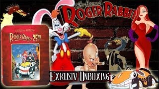 Roger Rabbit 25th Anniversary  Zavvi Exclusive Limited Edition Steelbook BluRay unboxing [upl. by Soutor141]