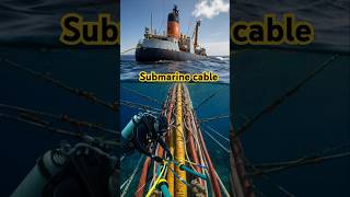 Laying Submarine Cables The Oceans Data Lifelines SubmarineCable OceanTech GlobalConnectivity [upl. by Sloane]