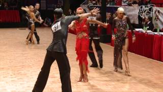 Langella  Moshenska ITA  2014 GS LAT Hong Kong R3 R  DanceSport Total [upl. by Ribble]