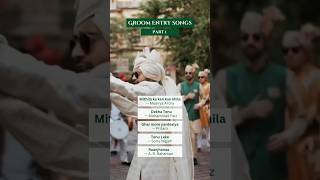 Groom Entry Songs 🙌 indianwedding wedding groom weddingplanning groomentry weddingideas [upl. by Jarid535]