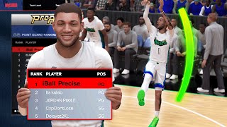 Climbing the Ranks to Becoming The 1 Ranked Point Guard on NBA 2K24 [upl. by Gayner939]