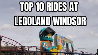 Top 10 BEST Rides at Legoland Windsor 2024 [upl. by Eidua]