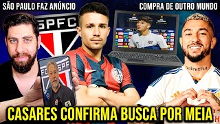 Excelente Finalmente o São Paulo SPFC se pronuncia Mudança gigantesca chegando [upl. by Alarice]