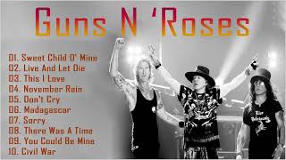 Best Songs of Guns N Roses  Gun N Roses Greatest Hits Full Album [upl. by Nossaj]