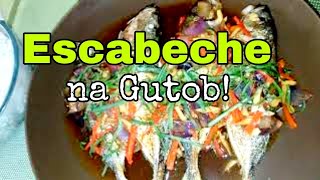 ESCABECHE How to cook Filipino EscabecheFilipino dish My own versionLutong BahaySimple and Easy [upl. by Rhianon]