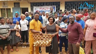 MANOS UNIDAS partners make lifeline donations to IDPs in Bamenda [upl. by Ennaylil795]