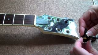 How to Install Guitar Tuners [upl. by Geaghan8]