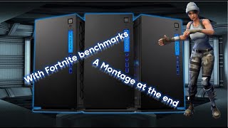 Unboxing The BEST PC for Fortnite under £1000 500 FPS  With Fortnite Benchmarks  A Montage [upl. by Knapp]