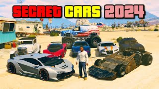 All Secret And Rare Cars Locations in GTA 5 Story Mode 2024 For PC PS4 PS5 Xbox One amp Xbox 360 [upl. by Weisbrodt]