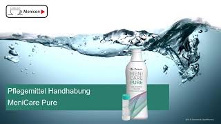 MeniCare Pure  Handhabung [upl. by Daron]