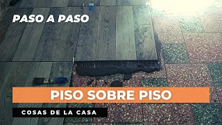 Se puede colocar PISO SOBRE PISO Piso de Cerámica sobre piso de Mosaico [upl. by Checani]