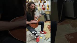 Tommy Bolins 1954 Les Paul 😱 Killer Vintage Guitars Dallas guitar vintage deeppurple [upl. by Lunt]