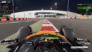 F1 24 Abu Dhabi Hotlap 122250 [upl. by Zela]