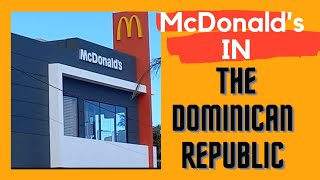 MCDONALDS IN THE DOMINICAN REPUBLIC  PUERTO PLATA dominicanrepublicMcDonalds TheDR [upl. by Fairfax97]