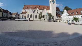 STREET VIEW Kempten im Allgäu in GERMANY [upl. by Leumhs782]