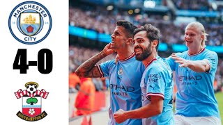 Manchester City Vs Southampton 40 All Goals amp Extended Highlights Premier League 2022HD [upl. by Kape354]