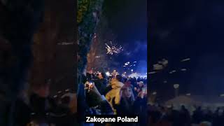 New Year 2022 Zakopane Poland zakopane poland newyear2022 newyear sylwester happynewyear [upl. by Vivl]