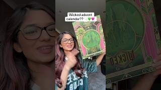 😱 UNBOXING THE OFFICIAL WICKED ADVENT CALENDAR [upl. by Naillik]