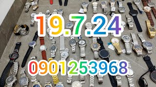 19724 Đồng Hồ Si  Teintop Dominic Fossil Smartwatch Lad Weather Guionnet Casio Citizen Elgin [upl. by Dev417]