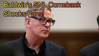 FN Alec Baldwin Makes SNL Comeback After Rust Trial Dismissal [upl. by Adrahc]