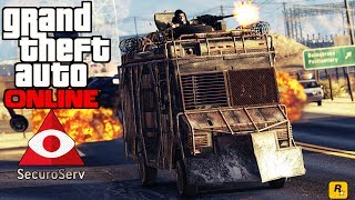 GTA 5 online ქართულად SecuroServ მისსიები [upl. by Antonino]