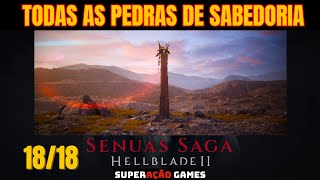 Hellblade 2 Pedras da Sabedoria Conquista Contos de Midgard Guia 1000g [upl. by Namaan]