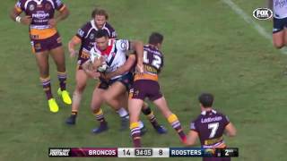 Anthony Milford  Big Hit On Mitchell pearce [upl. by Asiek276]