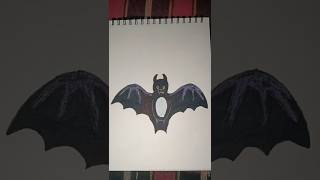 🦇 chamgadad Bat art 🎨 palakart77 ✨ subscribemychannel 💗 [upl. by Derayne]