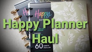 Happy Planner Haul Teacher Release [upl. by Ycniuqed]