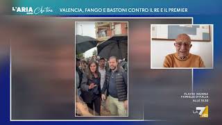 Alluvione a Valencia Sabino Cassese sulla protesta contro Re Felipe e Sanchez quotÈ venuta a [upl. by Dannie]