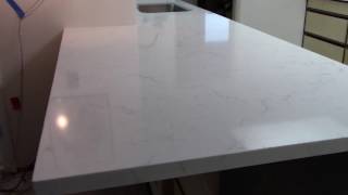 Pental Quartz Misterio for our kitchen countertops [upl. by Adlecirg]