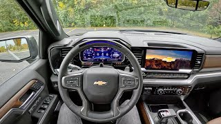 2024 Chevrolet Silverado 1500 62L V8 High Country wSuper Cruise  POV Review [upl. by Ferdinand]