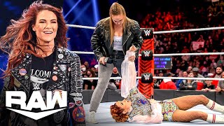 Ronda Rousey Returns to Raw Before Lita Challenges Lynch  WWE Raw Highlights 13122  WWE on USA [upl. by Negroj]