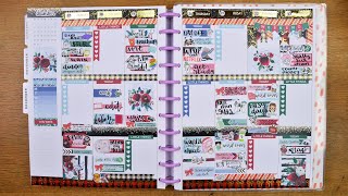 Chatty Memory Plan With Me ✿ Big Happy Planner ✿ Plannerface ✿ 17th December 2018 [upl. by Garmaise133]