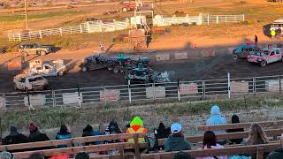 Fullsize Cars Feature  Demo Derby  Drumheller 2024 [upl. by Bette698]