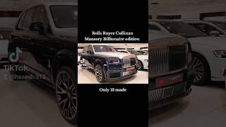 Rolls Royce Cullinan Mansory Billionaire edition luxury SUV limousine [upl. by Gould]