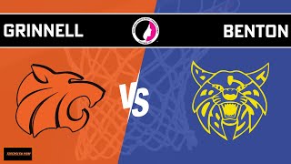 Grinnell Varsity Girls Basketball vs Benton 2224 at 600 pm [upl. by Alilad]