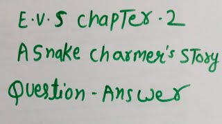 Evs class 5th chapter 2 questions answers [upl. by Lede]