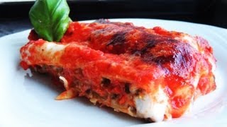 Cannelloni Italian Cannelloni Recipe [upl. by Adnoyek]