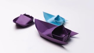 How to Make an Origami Speed Boat  Easy StepbyStep Tutorial [upl. by Price942]